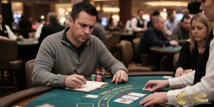 Analyze Opponent Patterns in Live Three-Card Poker Analyze Opponent Patterns in Live Three-Card Poker