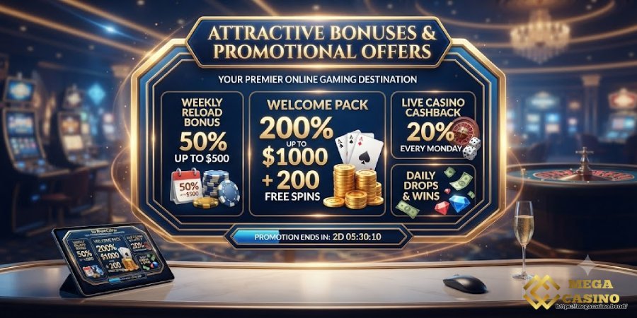 Attractive Bonuses and Promotional Offers Attractive Bonuses and Promotional Offers
