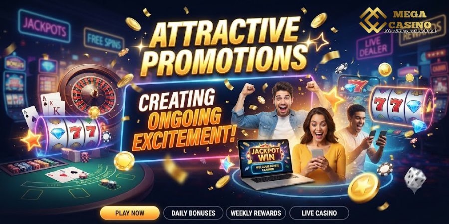 Attractive Promotions Creating Ongoing Excitement Attractive Promotions Creating Ongoing Excitement
