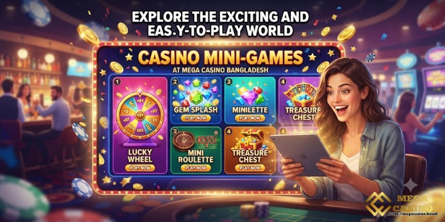 Casino Mini Games: Explore the Exciting and Easy-to-Play World at MEGA CASINO Bangladesh Casino Mini Games