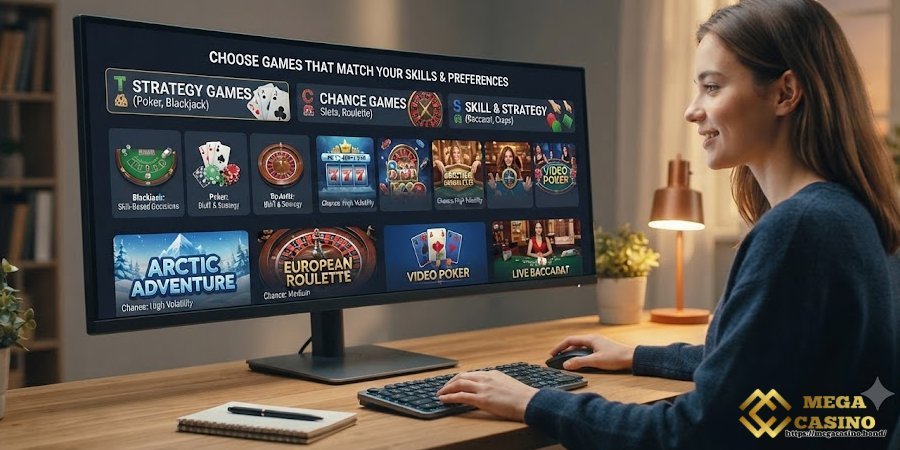 Choose Games That Match Your Skills and Preferences Choose Games That Match Your Skills and Preferences