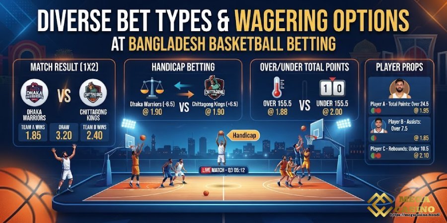 Diverse Bet Types and Wagering Options