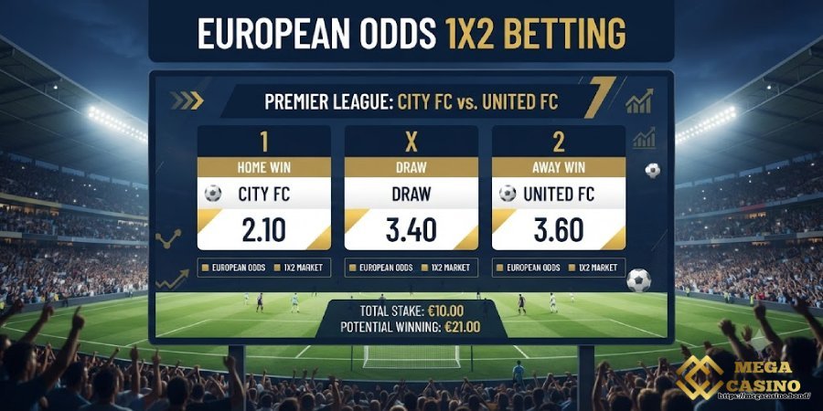 European Odds (1X2 Betting)
