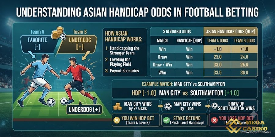 Handicap (Asian Handicap) Odds