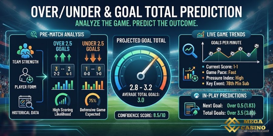 Over/Under and Goal Total Prediction