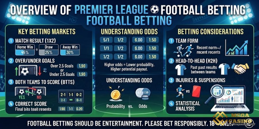 Overview of Premier League Football Betting