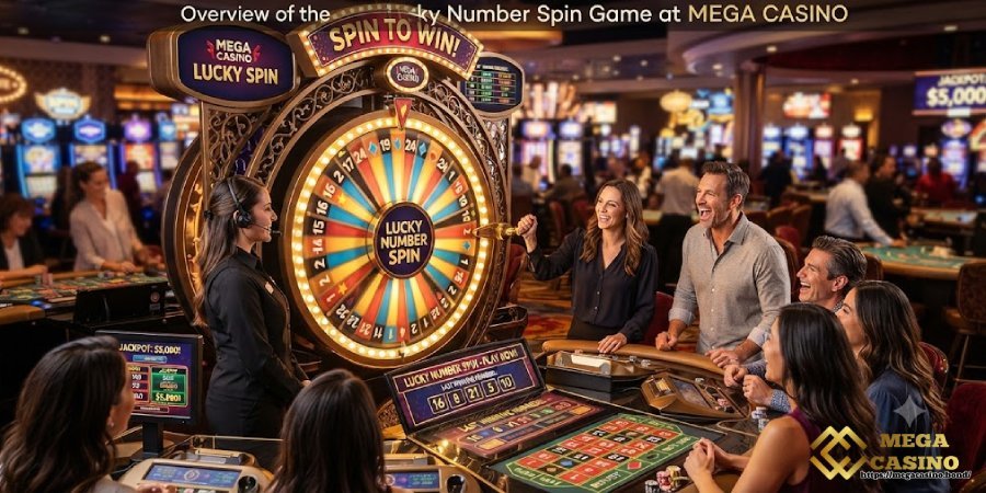 Overview of the Lucky Number Spin Game at MEGA CASINO Overview of the Lucky Number Spin Game at MEGA CASINO