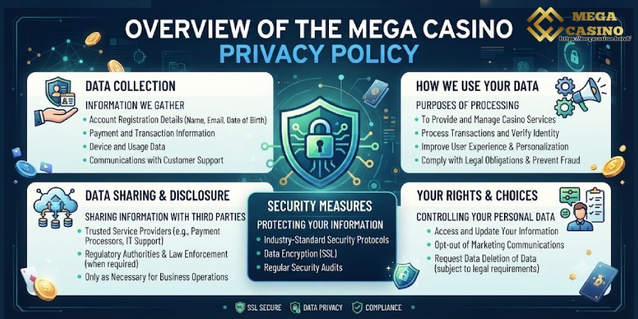 Overview of the Mega Casino Privacy Policy Overview of the Mega Casino Privacy Policy