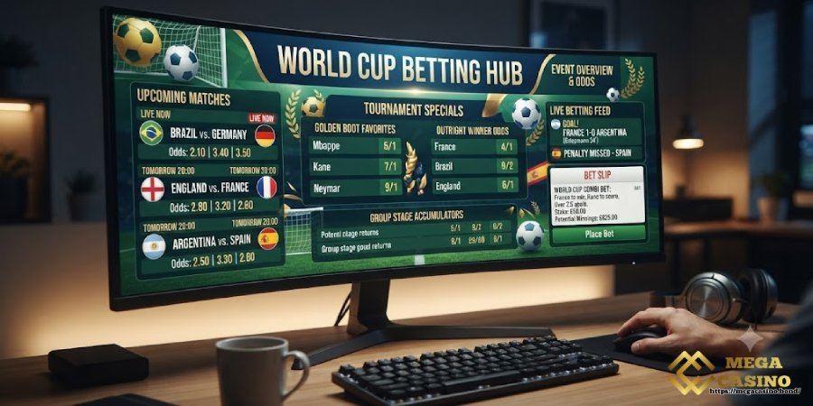 Overview of World Cup Betting at MEGA CASINO