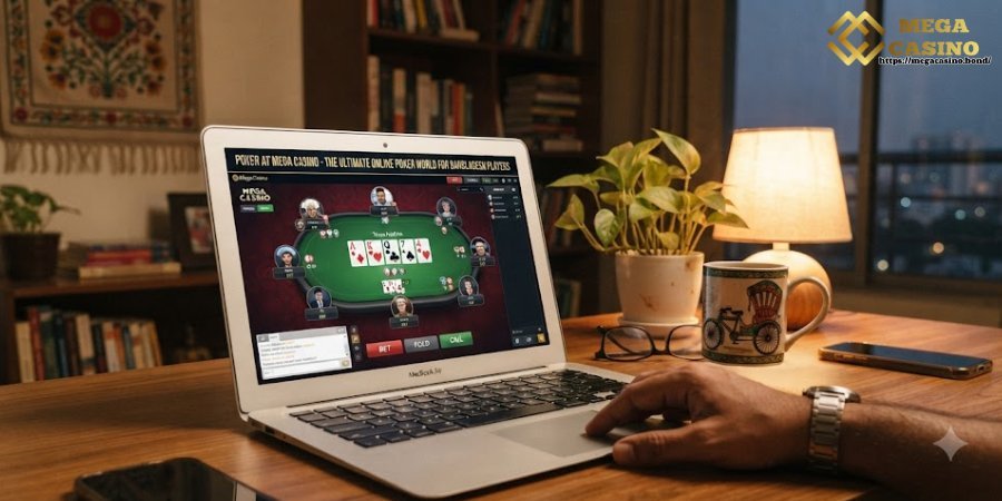 Poker at Mega Casino
