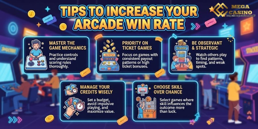 Tips to Increase Your Arcade Win Rate