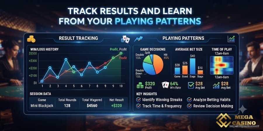 Track Results and Learn from Your Playing Patterns Track Results and Learn from Your Playing Patterns