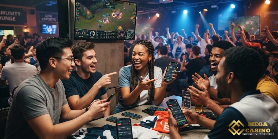 Vibrant Gaming Community Interaction Vibrant Gaming Community Interaction