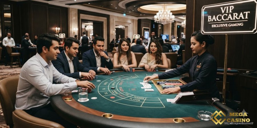 VIP Baccarat Table: Where Bangladesh Players Experience Premium Casino Excellence at MEGA CASINO VIP Baccarat Table